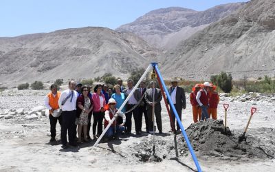 Mandataria pone primera piedra de Embalse Chironta: “Es la manera de que el progreso y el crecimiento de nuestra patria sean el de nuestros habitantes”