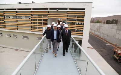 Ministros de Obras Públicas y de Justicia visitaron nuevo Complejo Penitenciario Femenino de Arica