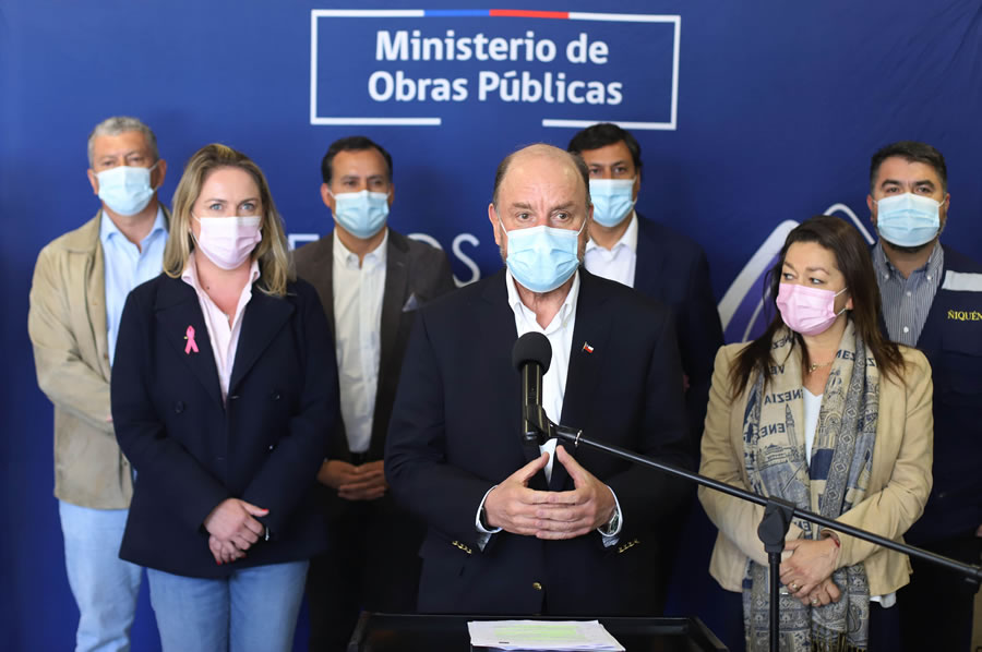 MOP y asociaciones de municipios acuerdan medidas conjuntas para enfrentar la grave sequía que afecta al país