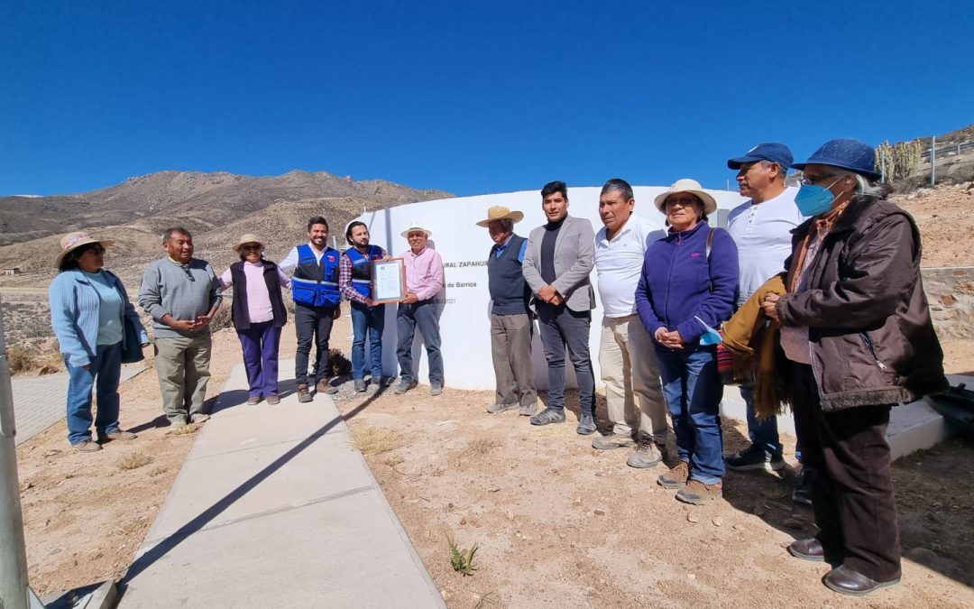 Dirección General de Aguas prioriza consumo humano de agua y autoriza extracción transitoria al APR de Zapahuira-Murmuntani