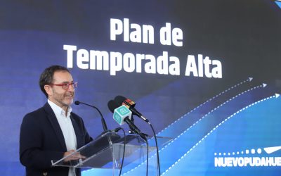 Ministro García da a conocer plan especial por inicio de temporada alta en el Aeropuerto de Santiago