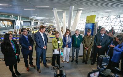 MOP y Aeropuerto de Santiago lanzan plan de contingencia ante 380 mil personas que viajarán durante estas Fiestas Patrias