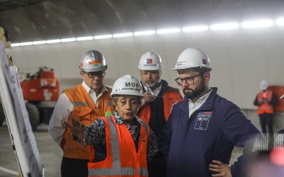 PRESIDENTE BORIC DA INICIO A CONSTRUCCIÓN DE AUTOPISTA AMÉRICO VESPUCIO ORIENTE II