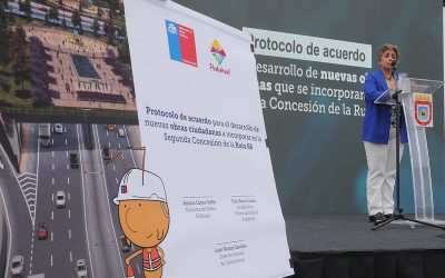 MOP y Municipalidad de Pudahuel firman acuerdo para la construcción de obras sociales en nueva concesión de Ruta 68