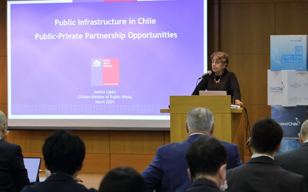 MOP e InvestChile presentan cartera de Concesiones por USD $17.6 billones en Japón