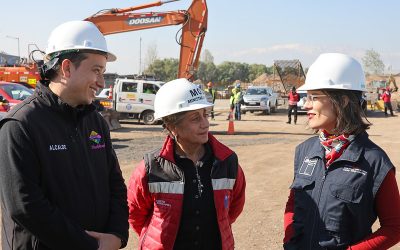 Autoridades inspeccionan obras de Vespucio Norte: llevan 50% de avance y será una de las más modernas de América Latina