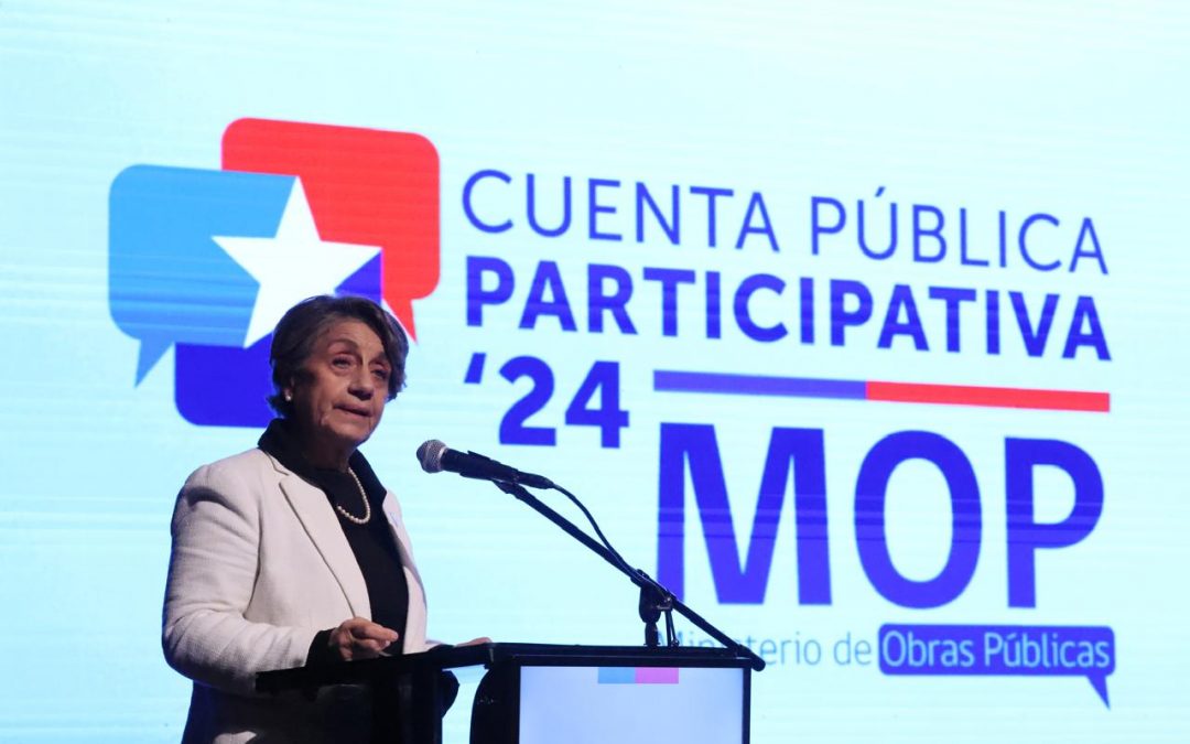 Ministra López destaca rol del MOP en la reactivación económica del país: “Estamos gestionando cerca del 40% de la inversión pública”