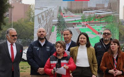 MOP anuncia proyecto de Parque Urbano sobre la Autopista Central de Santiago