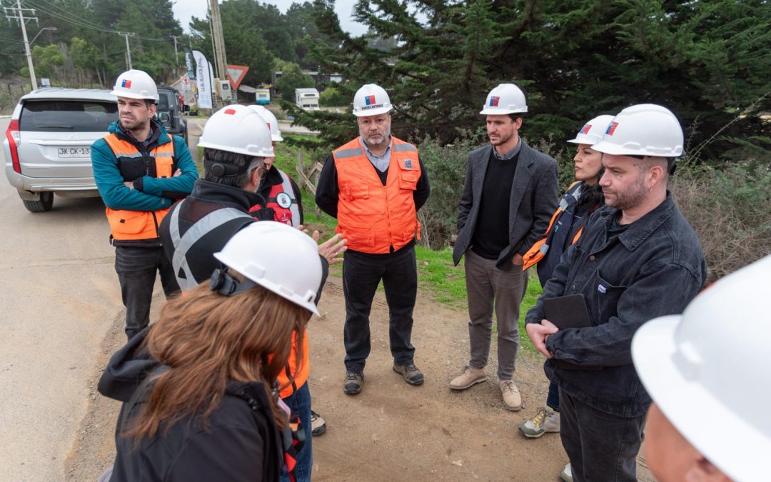 Subsecretario José Andrés Herrera visitó Pichilemu para evaluar la factibilidad de una ciclovía en la zona