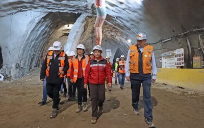 Autopista subterránea Américo Vespucio Oriente II completa 7% de avance