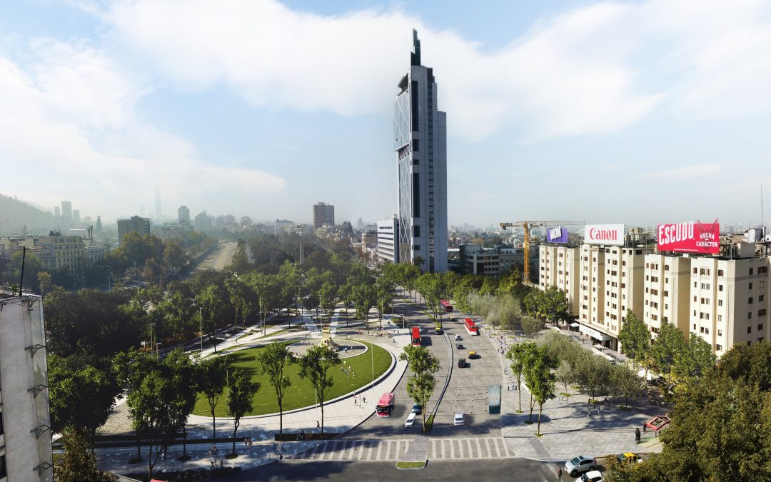 Inician campaña informativa de nueva etapa de remodelación de Plaza Italia: Se prohibirá circulación de vehículos particulares en Alameda-Providencia hacia el oriente