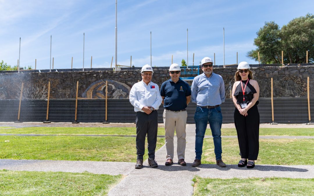 Obras de conservación del Mural de Piedra culminarán en abril de 2025