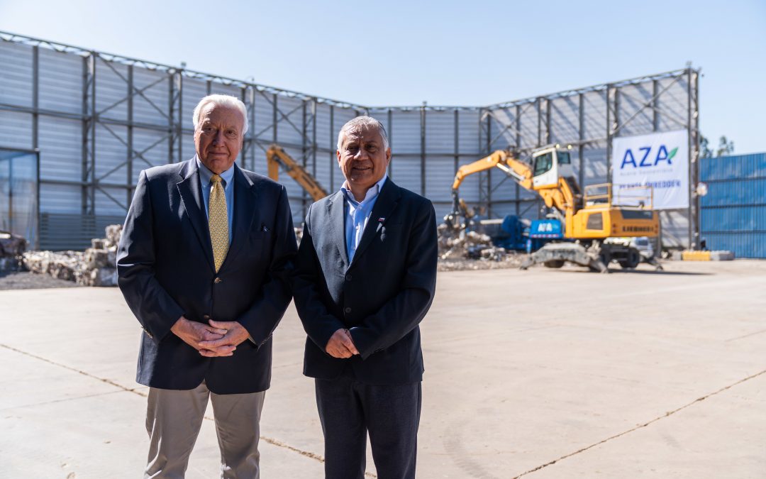 Subsecretario del MOP encabeza inauguración de la planta fragmentadora de chatarra para producción de acero más moderna de Chile