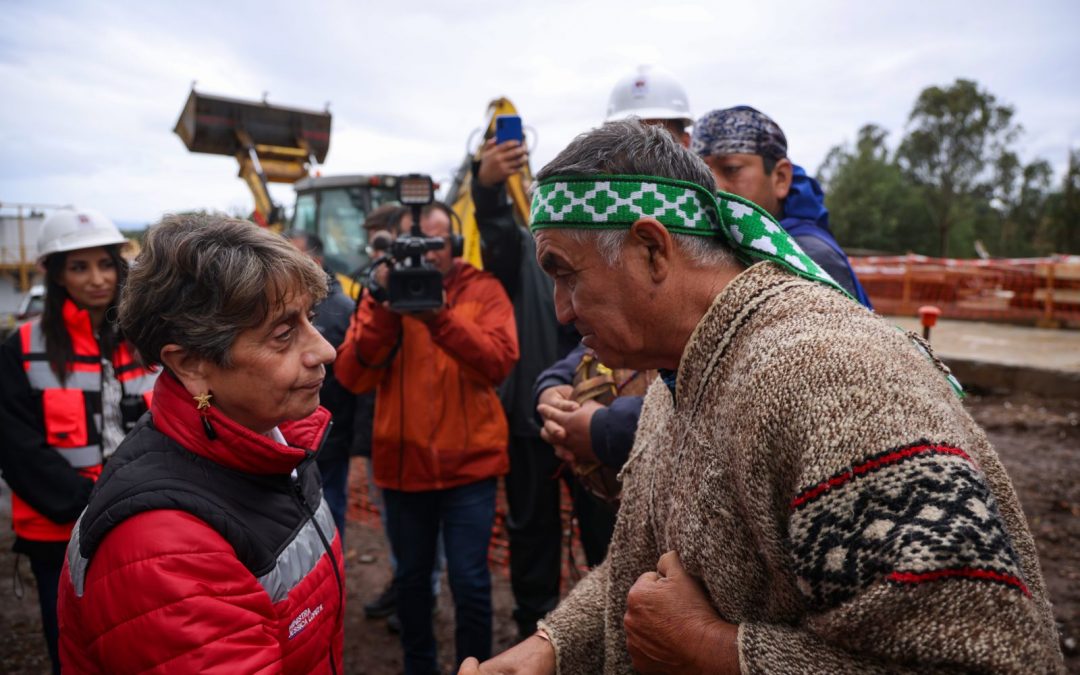 Ministra López encabeza ceremonia de inicio de la construcción de nueva escuela mapuche Mollulco en Temuco
