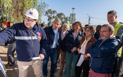 Ministerio de Obras Públicas comienza construcción de Parque Costanera Renca con una inversión de casi USD$ 7 millones