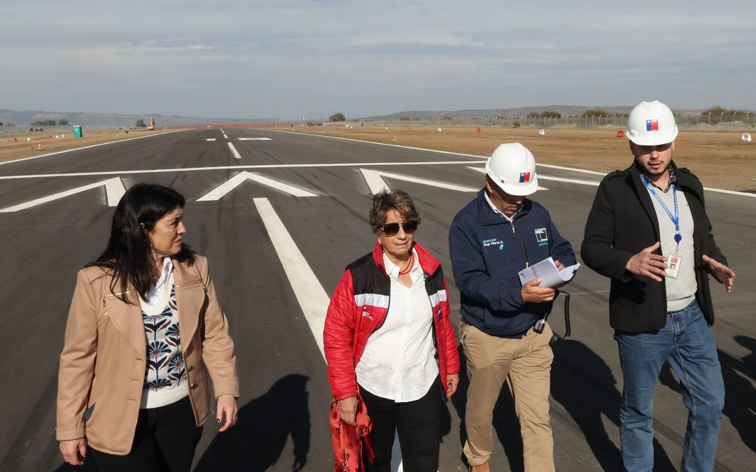 MOP invierte más de $23 mil millones en el aeródromo de Cauquenes que se convertirá en uno de los más modernos de la zona centro sur del país