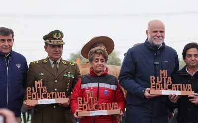 Ministros del Interior y Obras Públicas inauguran ruta educativa vial en la región de O’Higgins