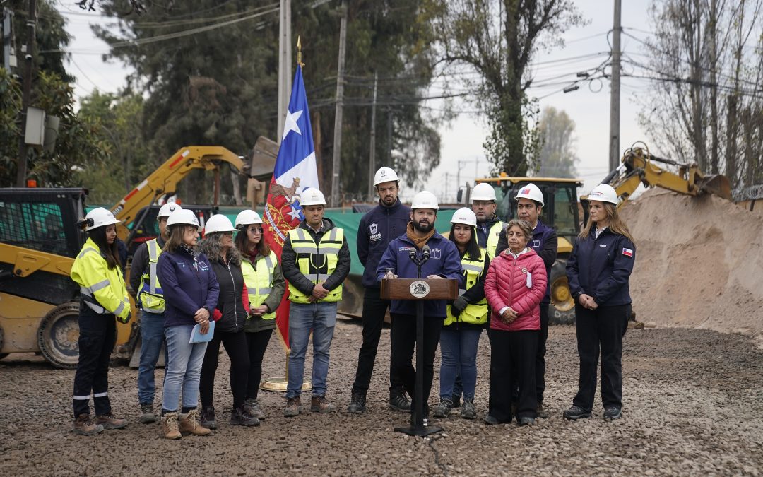 Presidente de la República, Gabriel Boric Font, en el lanzamiento del Plan de Invierno 2025 del Ministerio de Obras Públicas: “Tenemos el deber de actuar con anticipación”