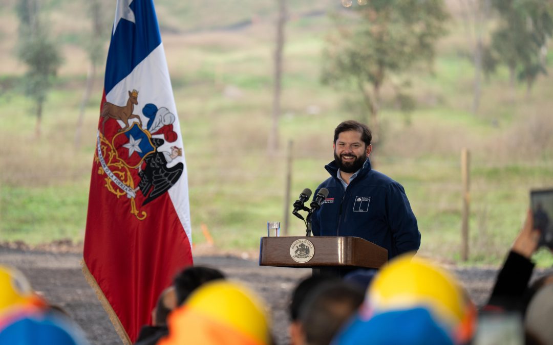 Presidente de la República encabeza ceremonia de primera piedra del Túnel Lo Ruiz