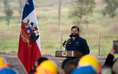 Presidente de la República encabeza ceremonia de primera piedra del Túnel Lo Ruiz