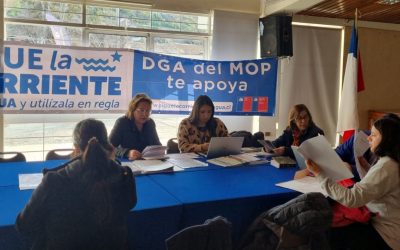 Jornadas de acompañamiento de la campaña “Sigue la corriente del agua y utilízala en regla” para inscripción y registro de derechos de aprovechamiento de aguas