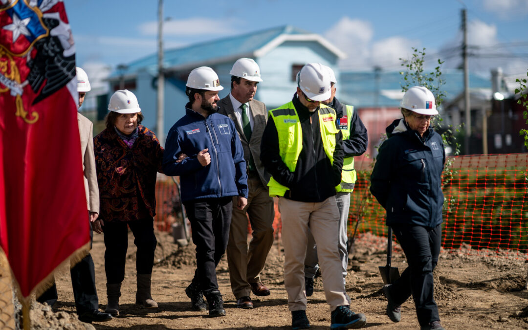 Presidente Boric encabeza ceremonia de inicio de obras del Parque Villa Alfredo Lorca en Punta Arenas