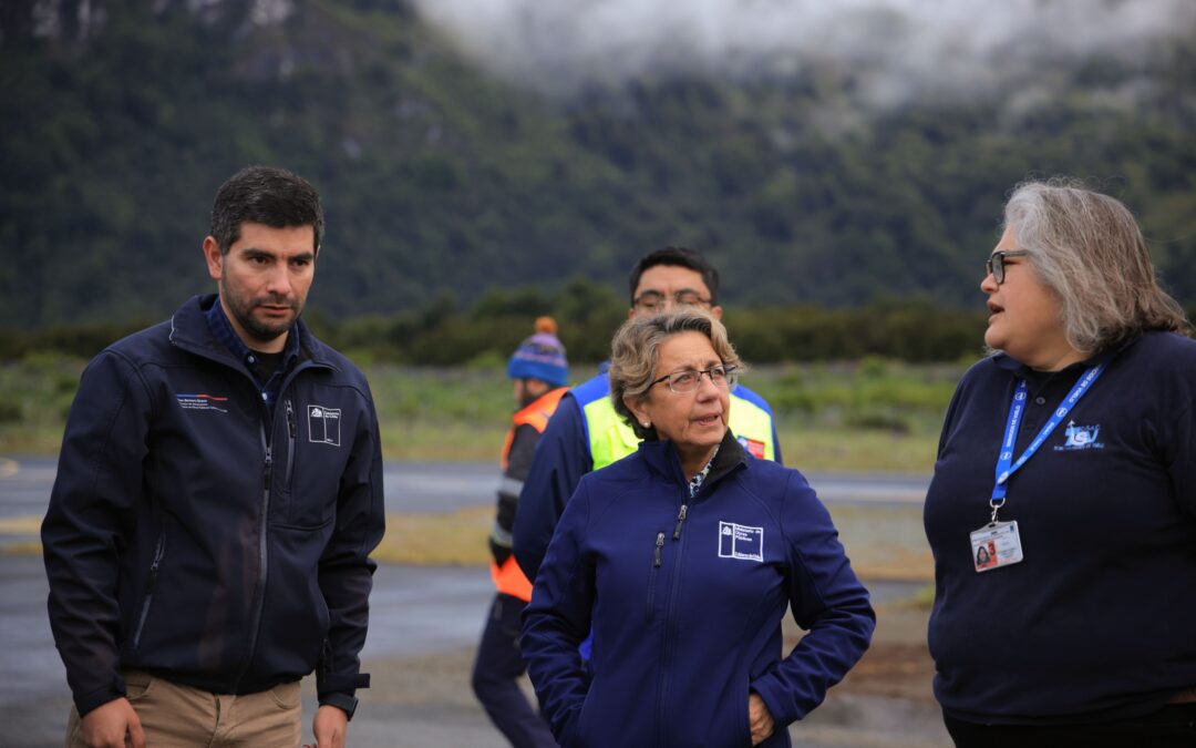 Ministra MOP anuncia más de 300 mil millones de pesos en nueva infraestructura de 36 aeródromos para combatir incendios forestales