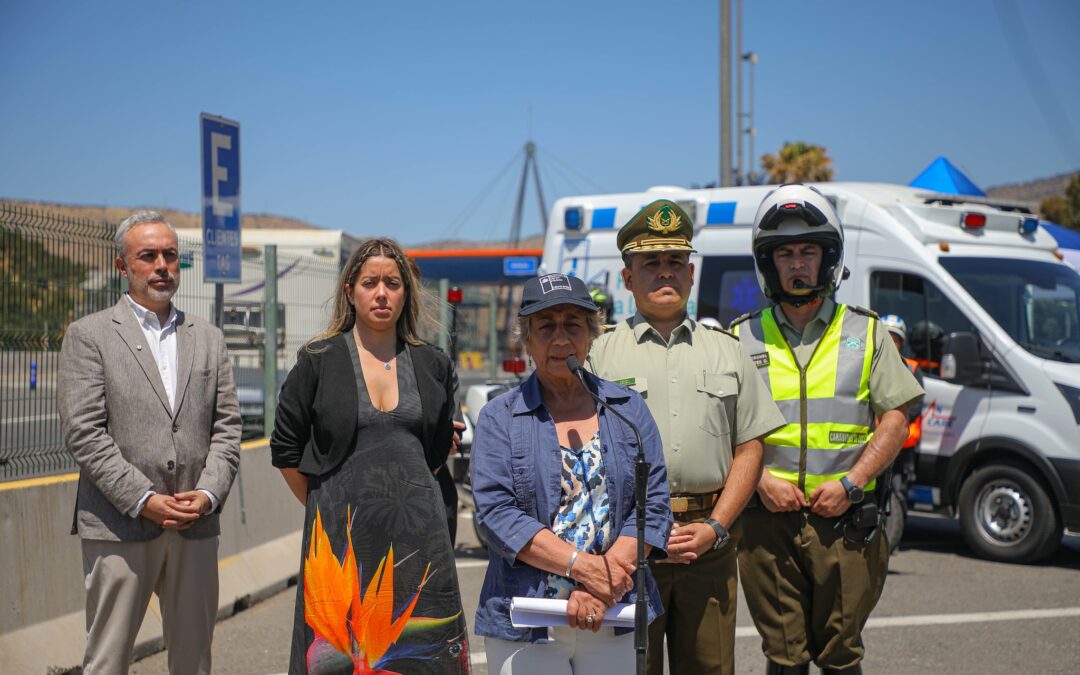 Gobierno activa plan de contingencia ante masiva salida por fin de semana largo y peregrinación al Santuario de Lo Vásquez