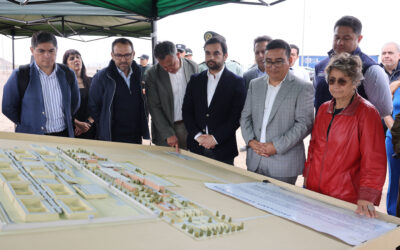 Ministerios de Justicia y Derechos Humanos y Obras Públicas entregan el diseño de la nueva cárcel El Arenal de Copiapó