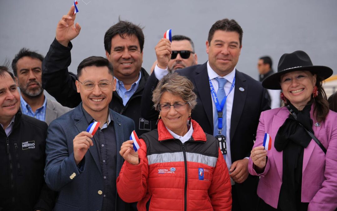 La Araucanía: ministra MOP inaugura nuevo borde fluvial en Carahue