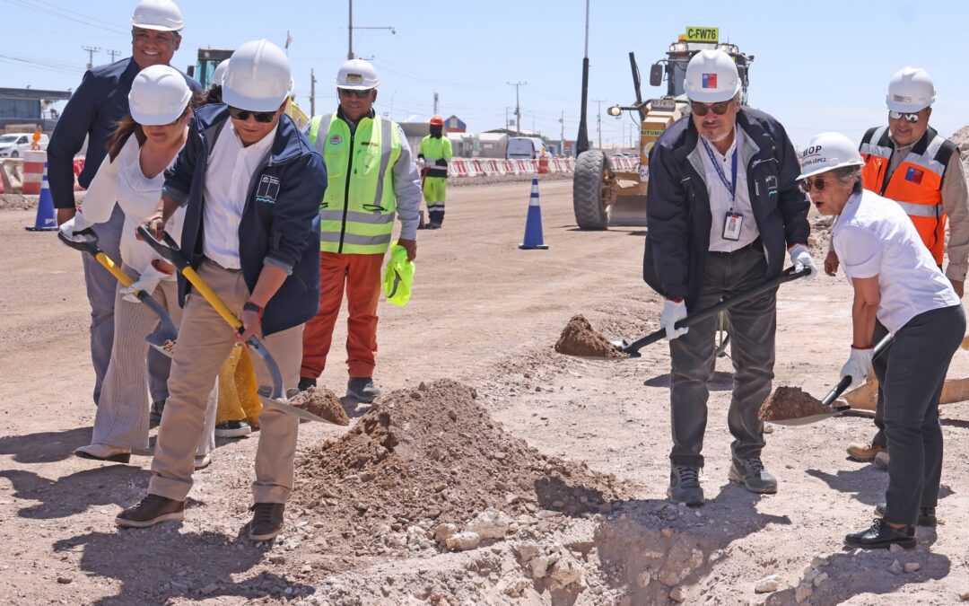 Comienzan obras de mejoramiento de la Ruta 25 y Ruta 21-CH en Calama por 20 mil millones de pesos