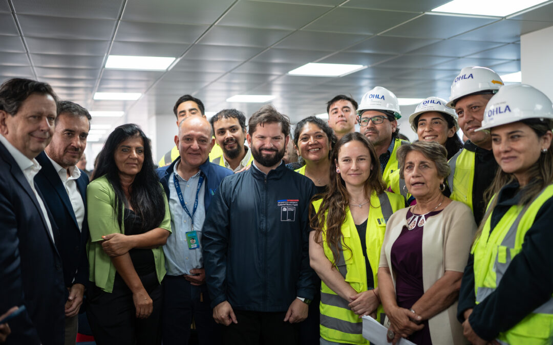 Presidente Gabriel Boric encabeza ceremonia de término de obras del complejo policial PDI en Viña del Mar