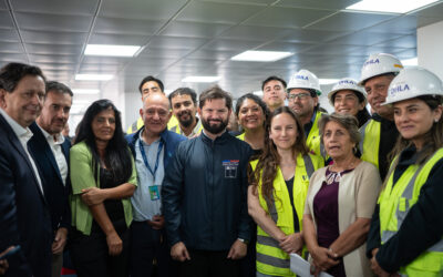 Presidente Gabriel Boric encabeza ceremonia de término de obras del complejo policial PDI en Viña del Mar