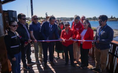 Ministra López inaugura mejoramiento en borde lacustre del Lago Llanquihue