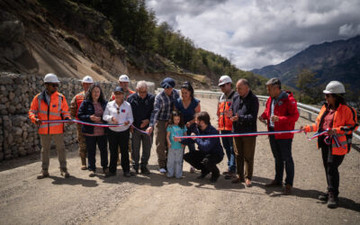 Presidente Gabriel Boric inaugura la etapa 1 de la nueva conexión vial entre Río Tranquilo, Lago Brown y la frontera con Argentina