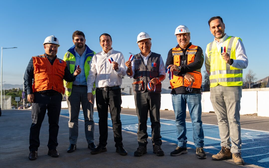 Histórica demanda vecinal: MOP habilita nuevo atravieso vehicular que conecta Pudahuel Norte y Sur por sobre Ruta 68