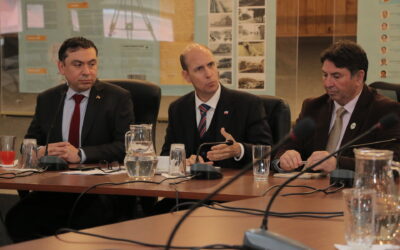 Ministro Arrau anuncia adjudicación de solución definitiva del Puente Presidente Ibáñez  en Aysén