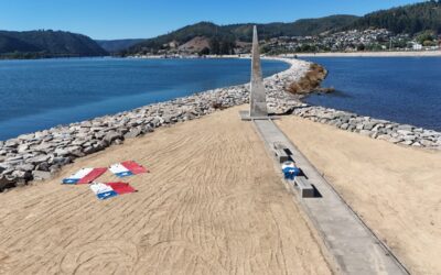 DOP recepciona obras de protección de ribera en el Río Maule y refuerza seguridad en Constitución