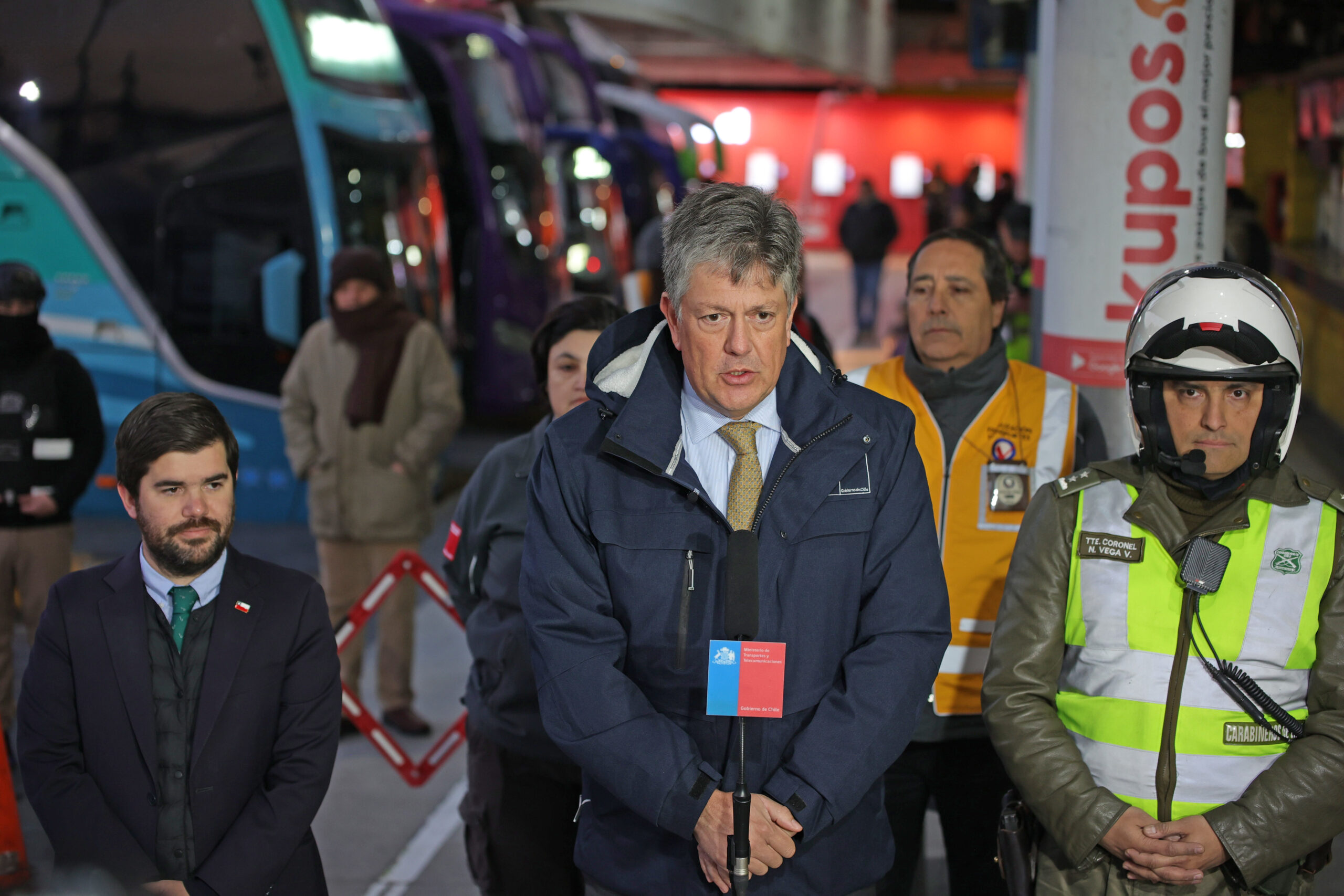 MTT y MOP Anuncian Plan de Contingencia y Fiscalización por Fin de Semana Largo