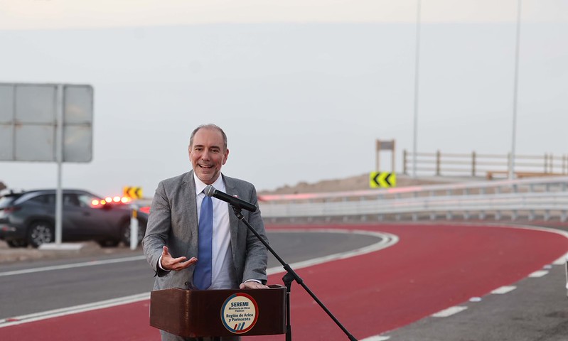 Biministro De Grange entrega nueva ruta que mejorará conectividad entre los valles de Azapa y Lluta en Arica