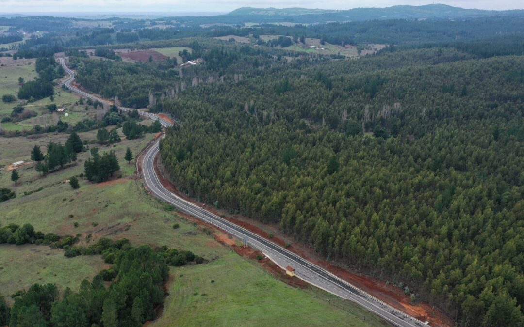 PAVIMENTACIÓN EN LA RUTA YUMBEL-RERE MARCA UN HITO PARA LA PROVINCIA DE BIOBÍO