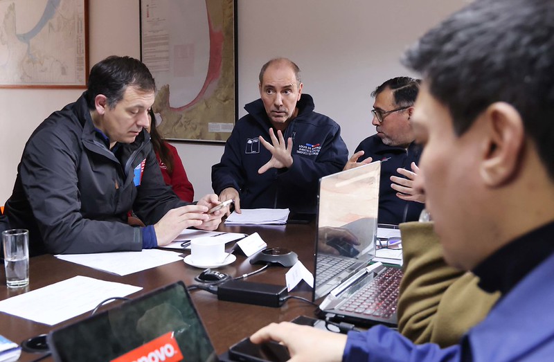 BIMINISTRO LOUIS DE GRANGE ENCABEZÓ COGRID EN COQUIMBO PARA COORDINAR RESPUESTA DEL GOBIERNO ANTE EFECTOS DEL SISTEMA FRONTAL