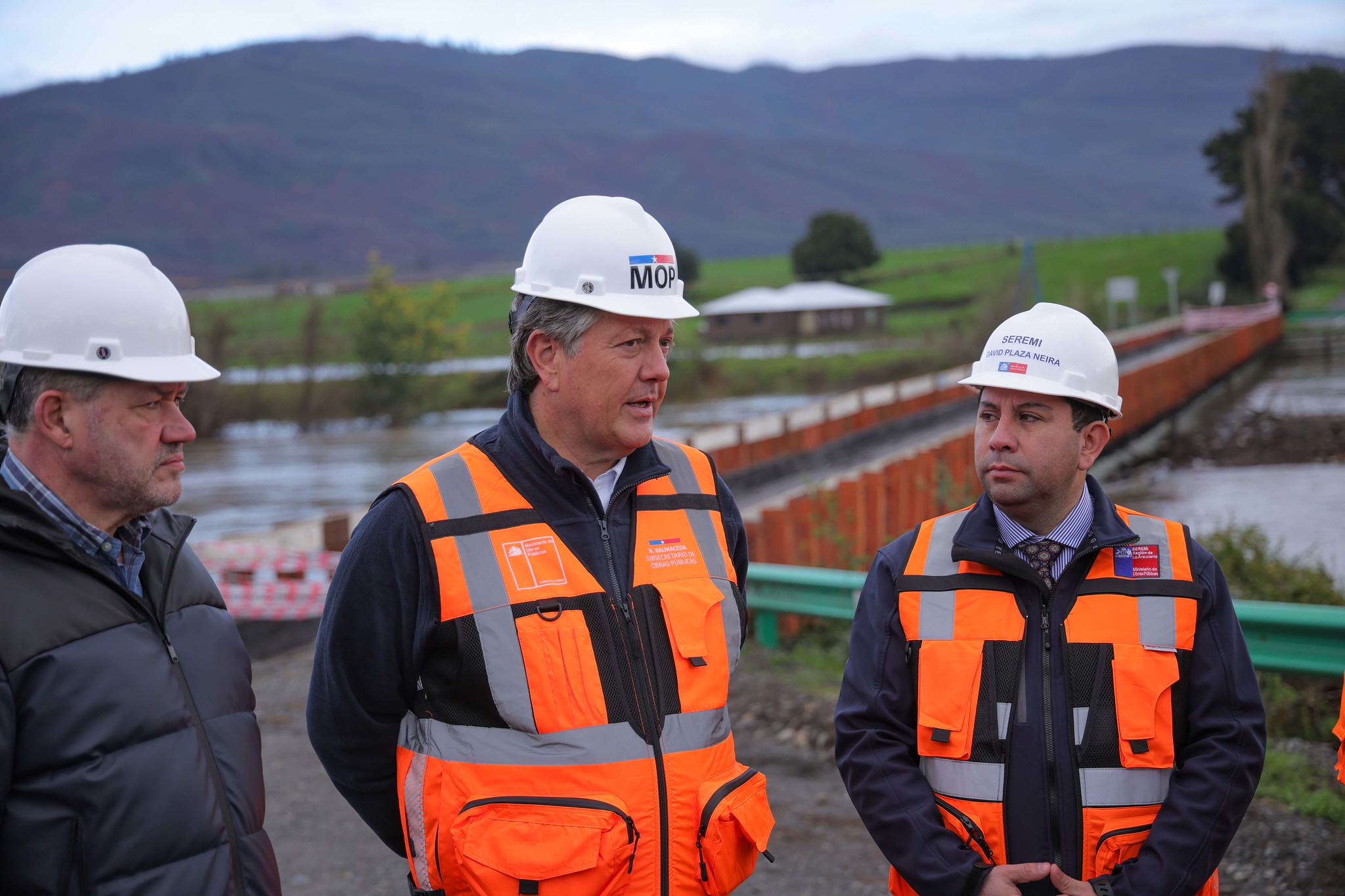 Subsecretario Nicolás Balmaceda visita La Araucanía y anuncia medidas urgentes para recuperar la conectividad tras sistema frontal