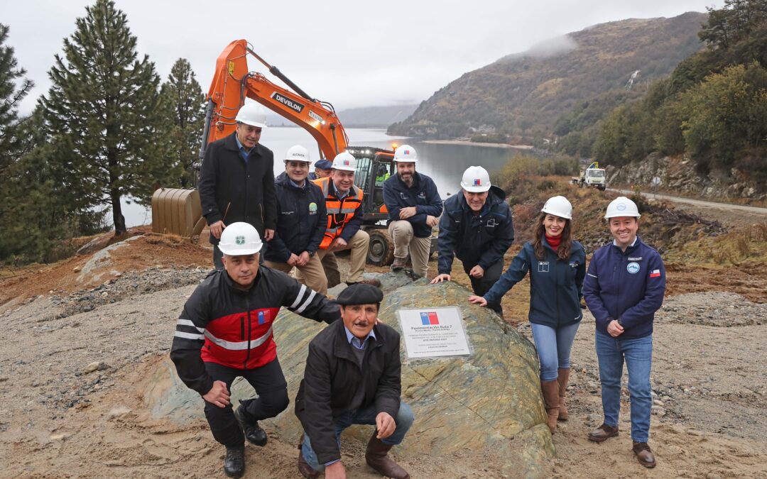 MOP inicia pavimentación de un nuevo tramo de la Carretera Austral en Río Ibáñez por una inversión cercana a los 70 mil millones de pesos