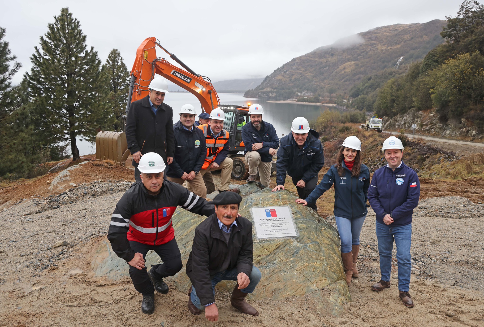 MOP inicia pavimentación de un nuevo tramo de la Carretera Austral en Río Ibáñez por una inversión cercana a los 70 mil millones de pesos