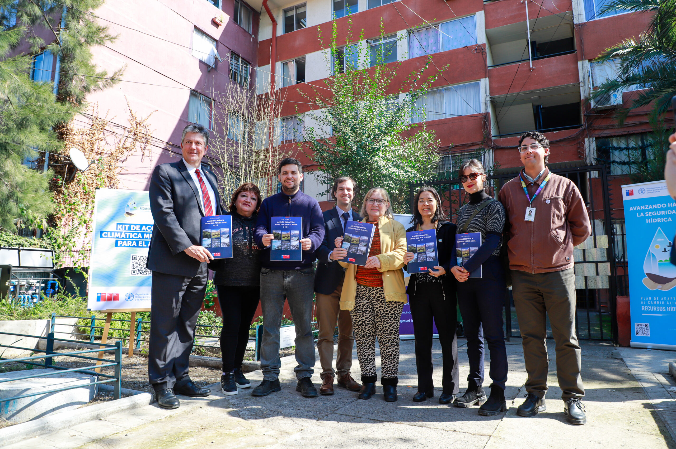 Ministerio de Obras Públicas, junto al Ministerio del Medio Ambiente y la FAO lanzan Kit de Acción Climática Municipal por el Agua