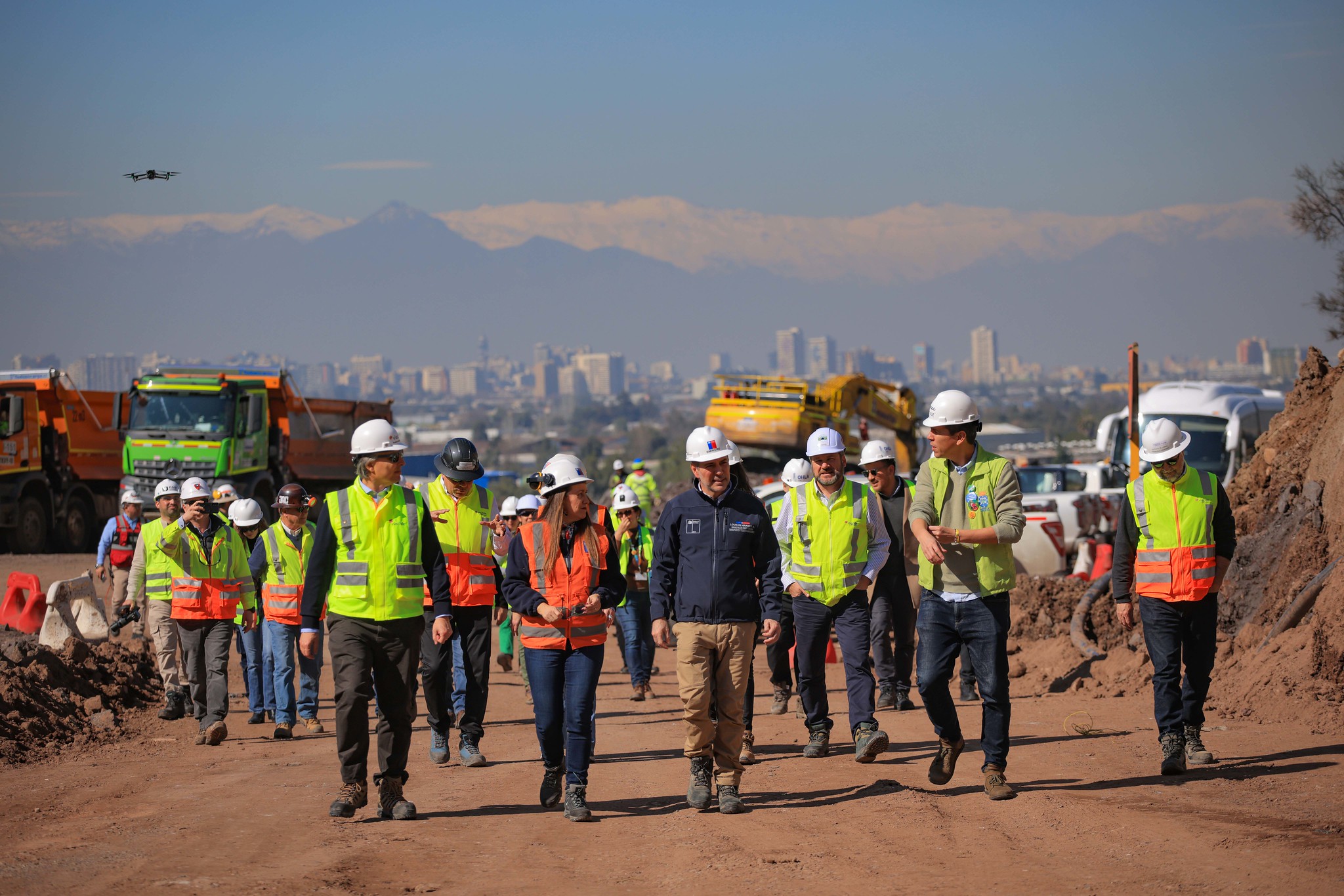 Construcción de Túnel Lo Ruiz que va a descongestionar el Nudo Quilicura ya tiene un 20% de avance