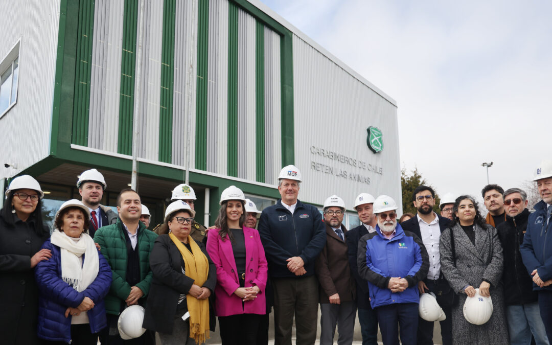 Con un 99% de avance, nuevo Retén de Carabineros de Las Ánimas entra en su etapa final