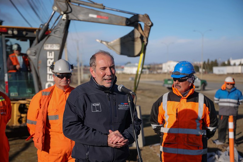 MOP da el vamos al anhelado proyecto de iluminación de la ruta hacia el Aeropuerto de Punta Arenas