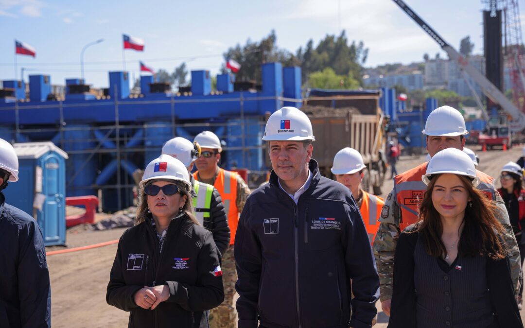 Un 80% de avance tiene construcción de nueva conexión entre la Ruta de la Fruta, la Ruta 78 y el Puerto de San Antonio